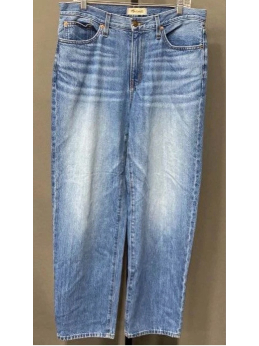Women's Madewell Blue The Slouchy Boyjean Jeans Size 29 - Picture 2 of 4